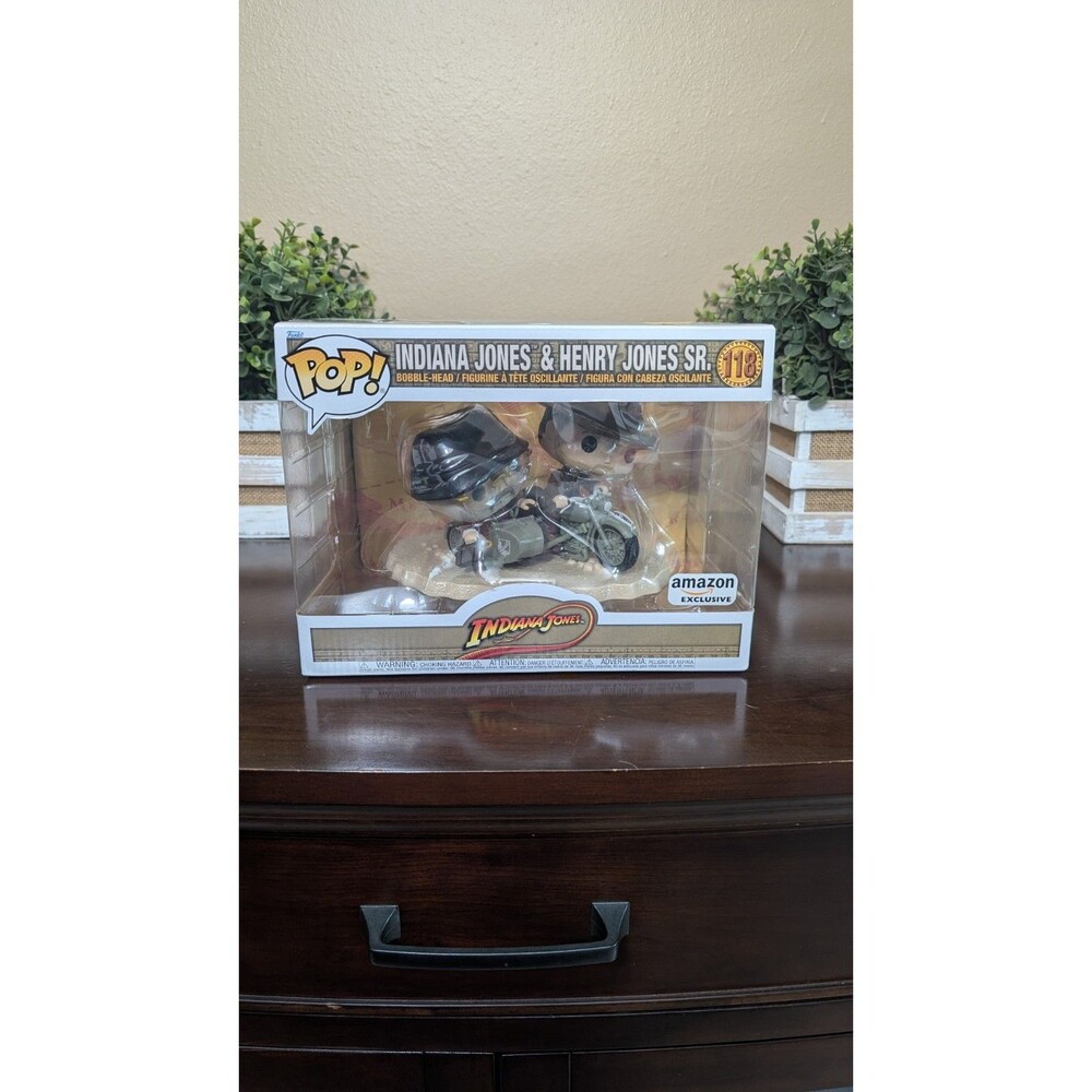 Funko Pop! Rides: Indiana Jones - Indiana Jones & Henry Jones Sr.  118 Exclusive